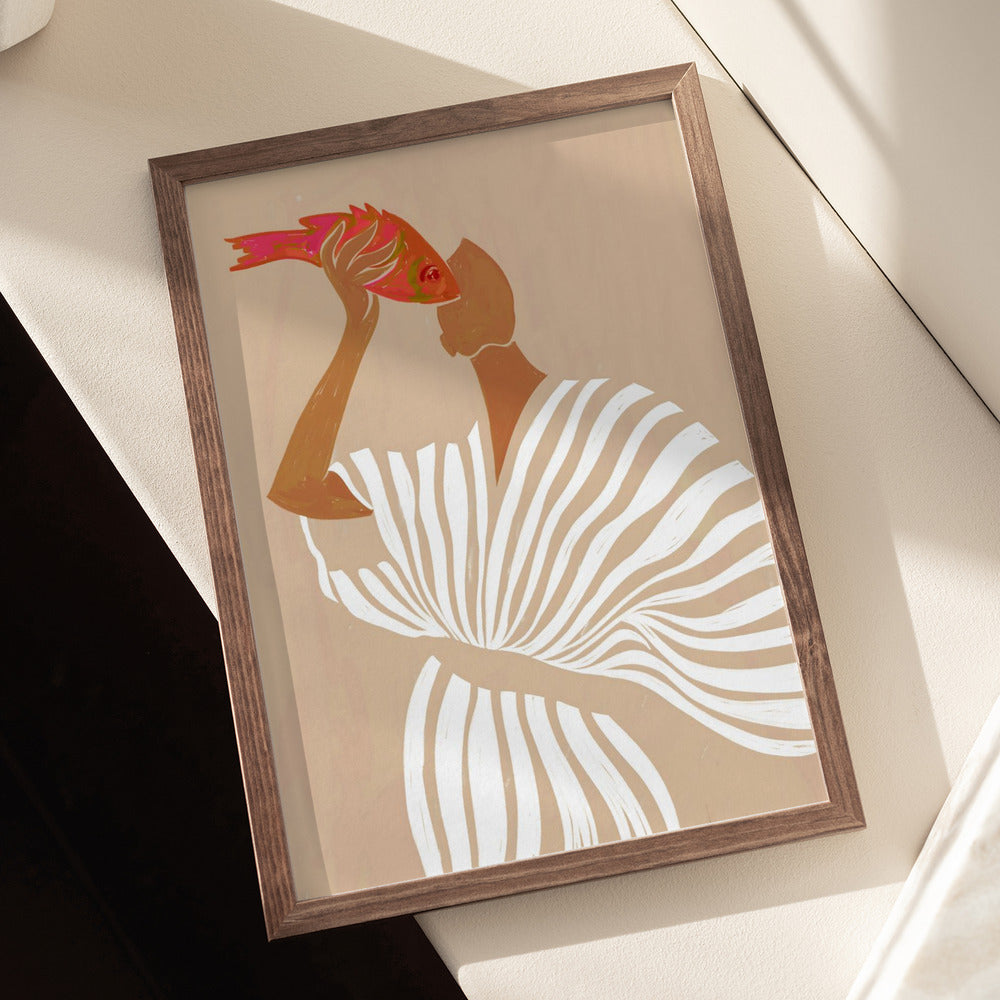 Fish Eye Paradox Poster och Canvastavla