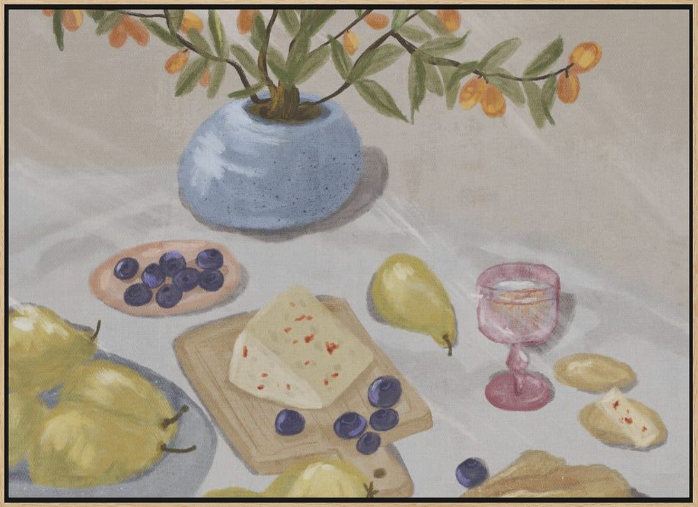 Gin and Tonic In the Afternoon Sun Illustration Poster och Canvastavla