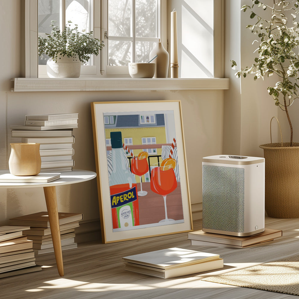 Balcony "Hygge" Poster och Canvastavla