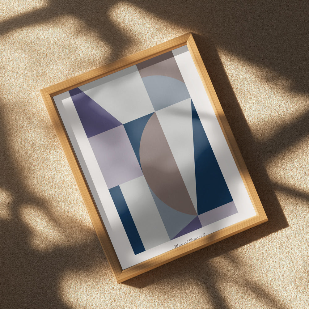 Play of Shapes 2 Poster och Canvastavla