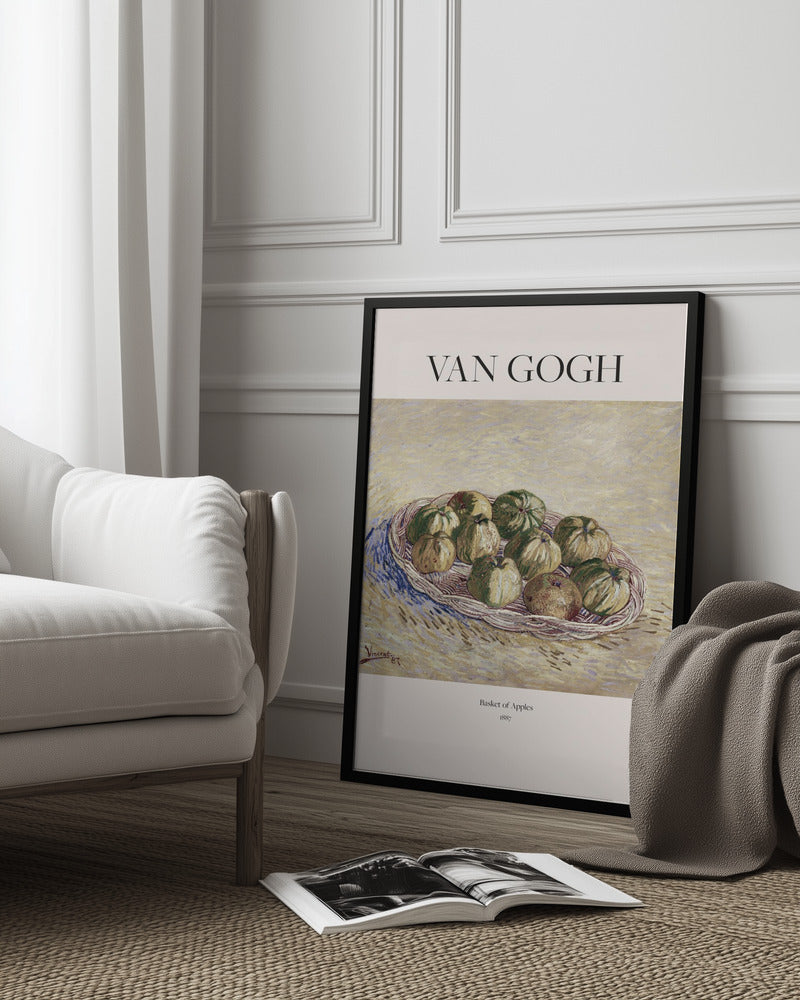 Basket of Apples (1887) Poster och Canvastavla