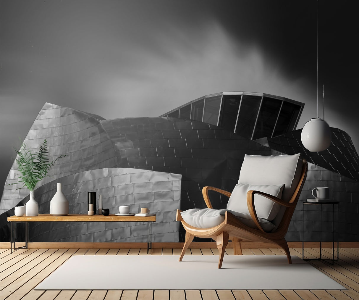 Gehry in Bilbao Poster och Canvastavla