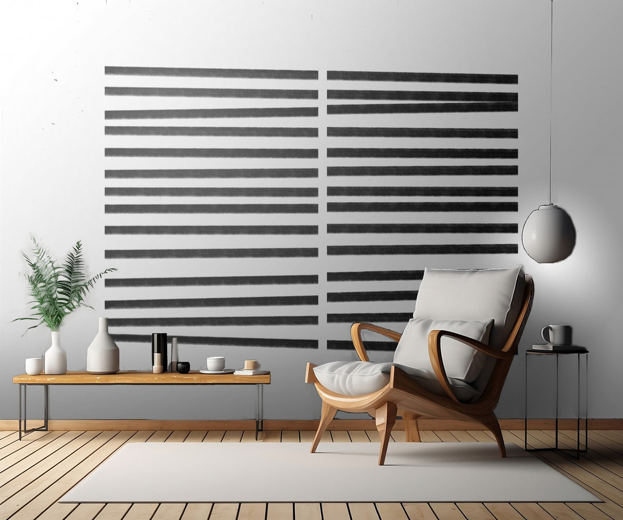 Calming Lines No 2 Poster och Canvastavla
