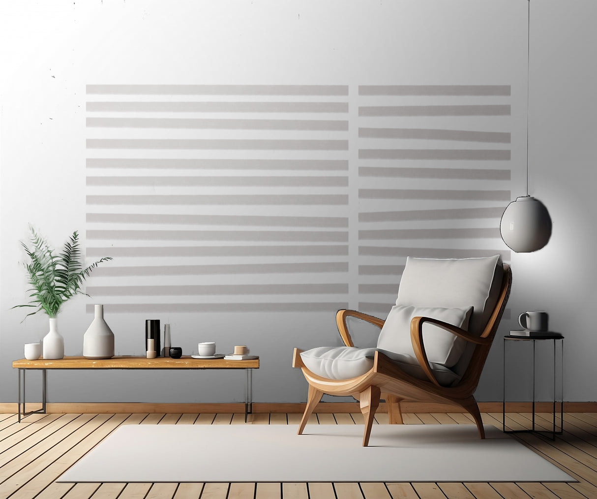 Calming Lines No 3 Poster och Canvastavla