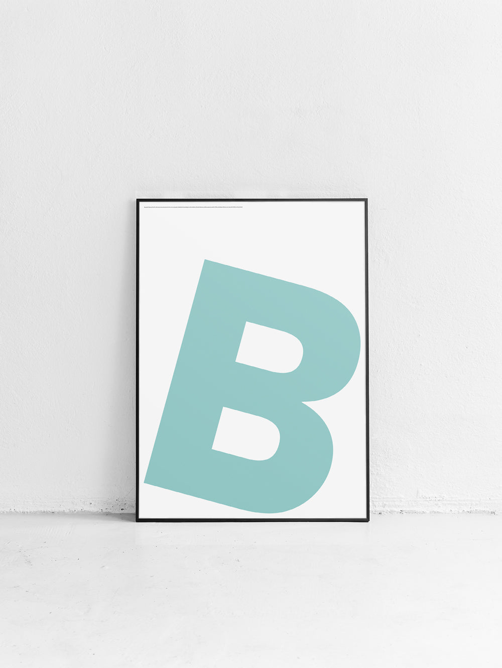 Letter B Poster
