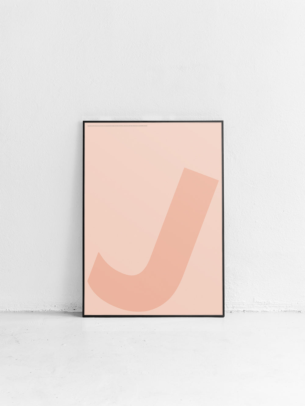 Letter J Poster
