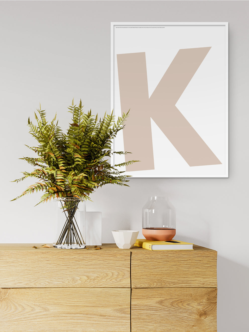 Letter K Poster