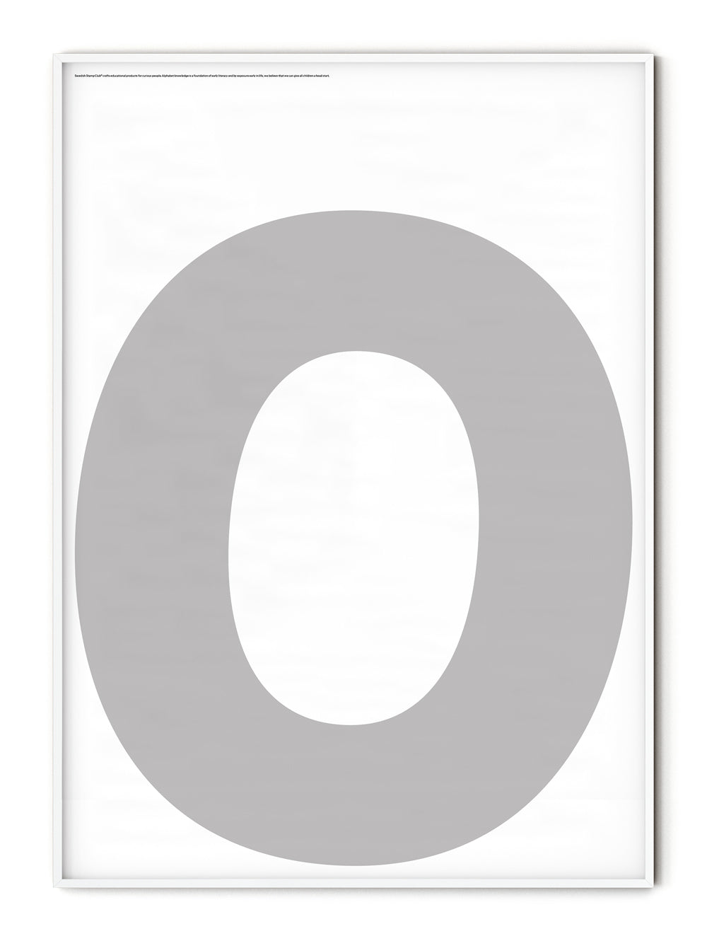 Letter O Poster