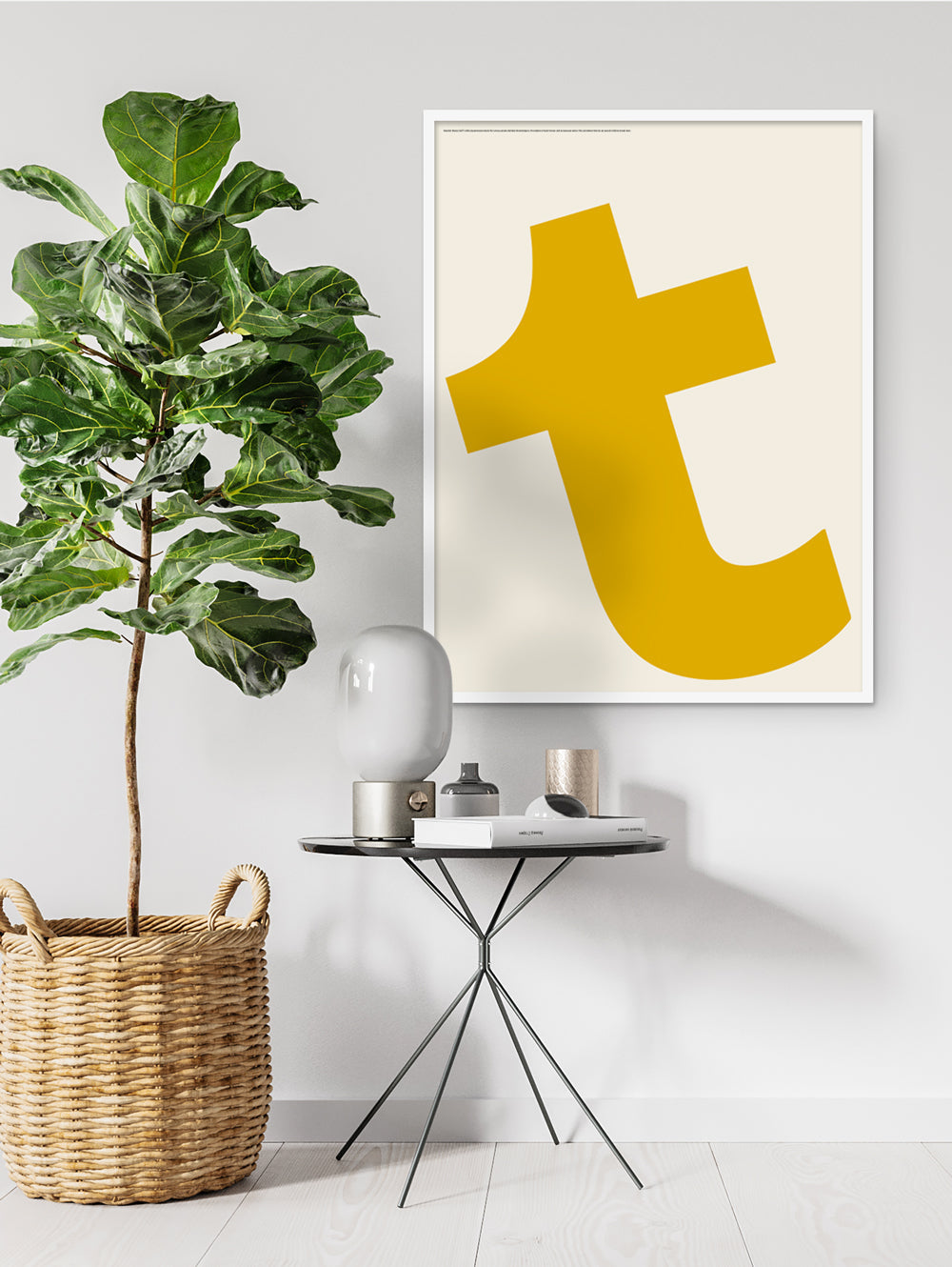 Letter T Poster