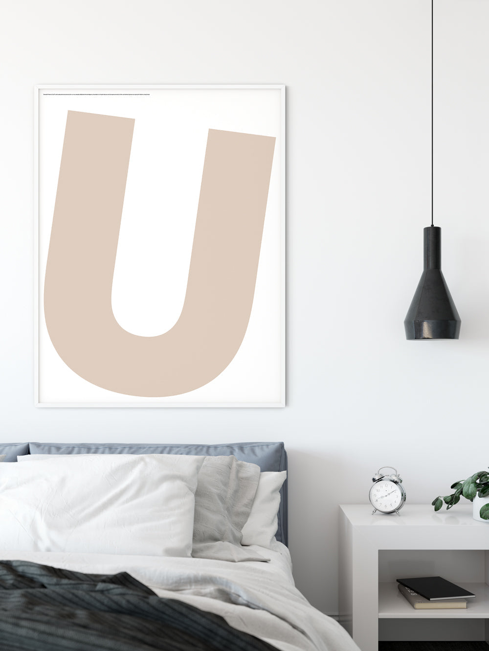 Letter U Poster