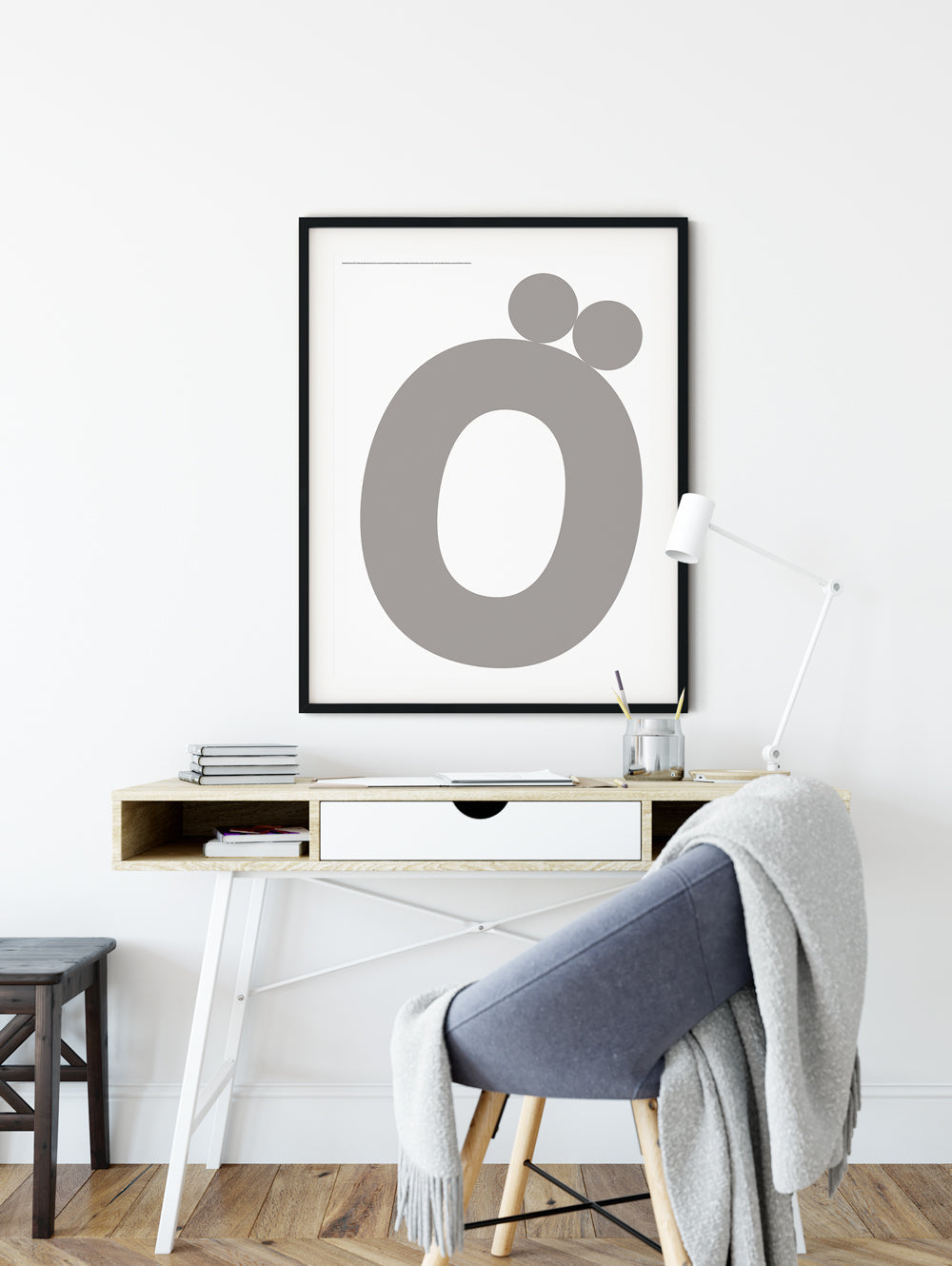 Letter Ö Poster
