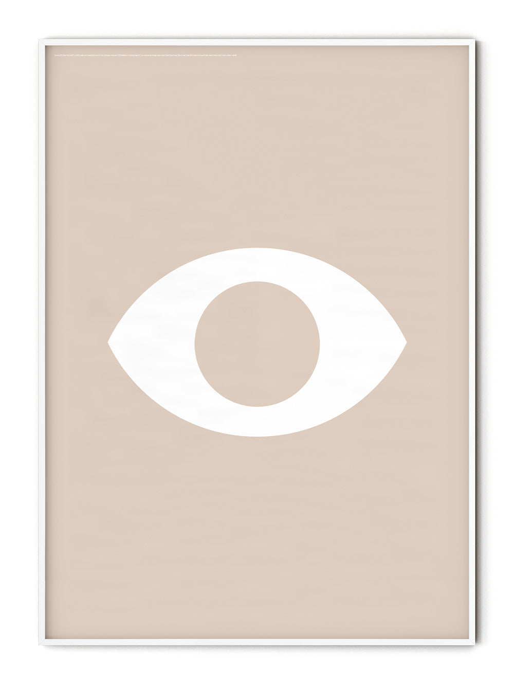 Iconography Eye Poster