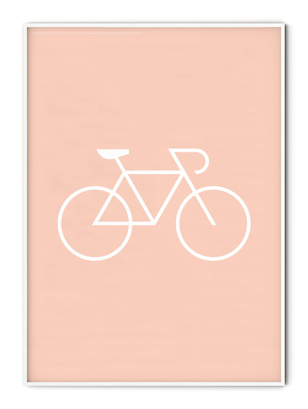 Iconography Bicycle Poster