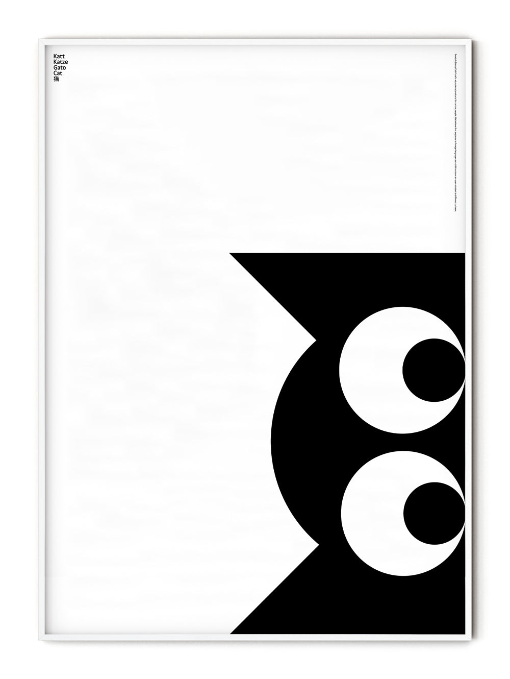 Translated Cat Poster