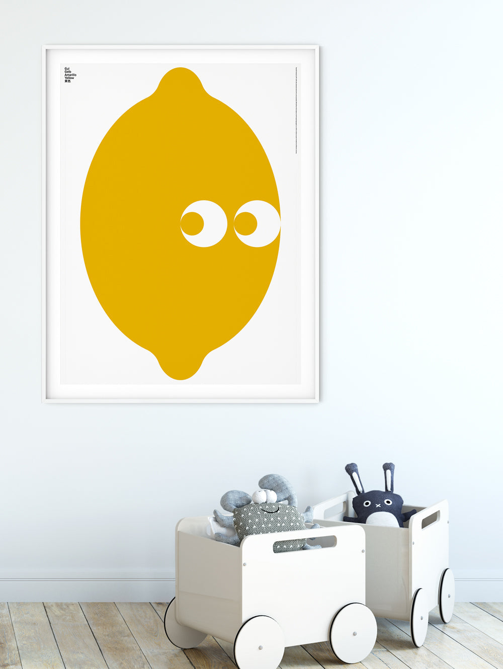 Translated Yellow Poster (Lemon)