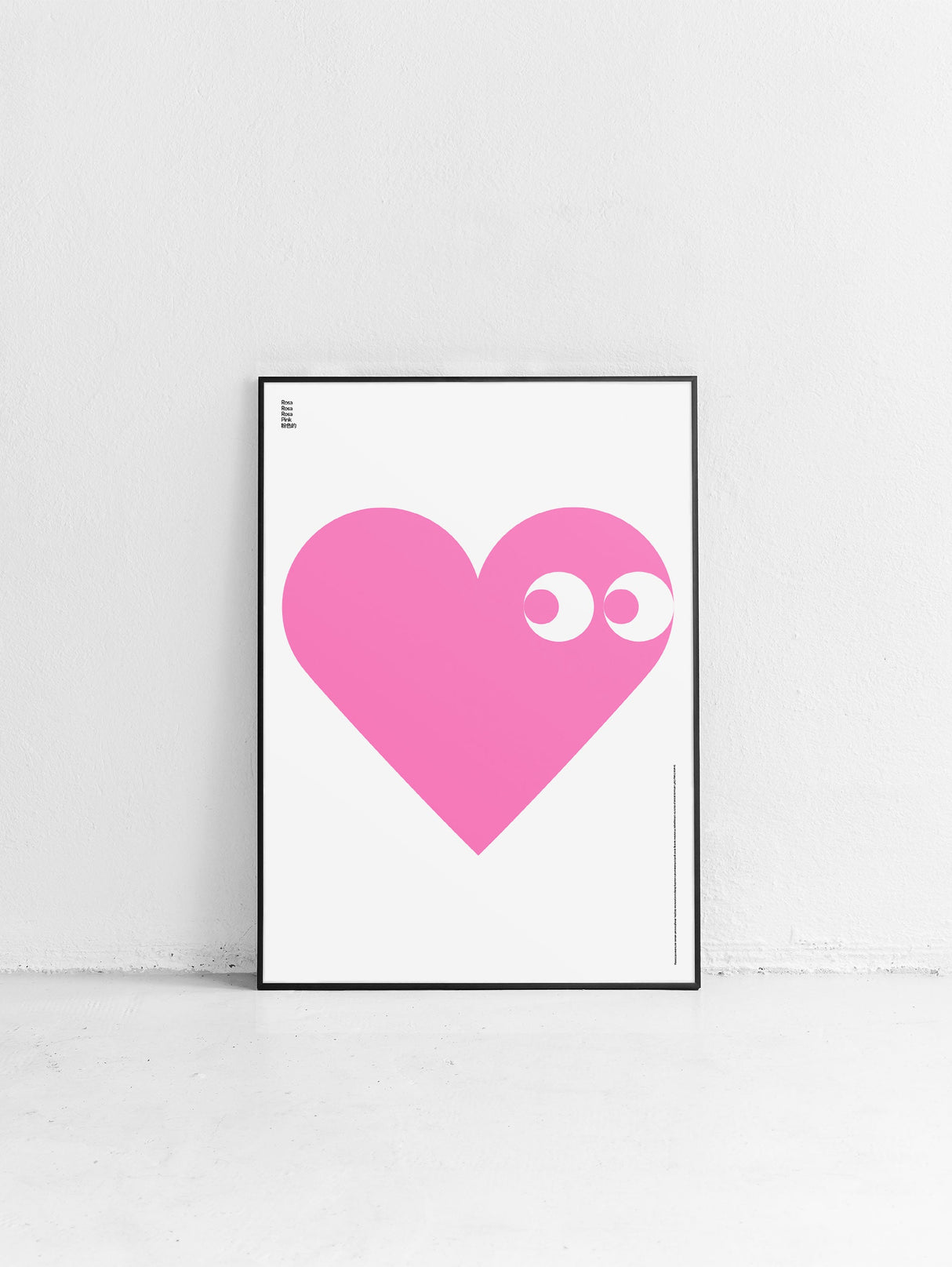 Translated Pink Poster (Heart)