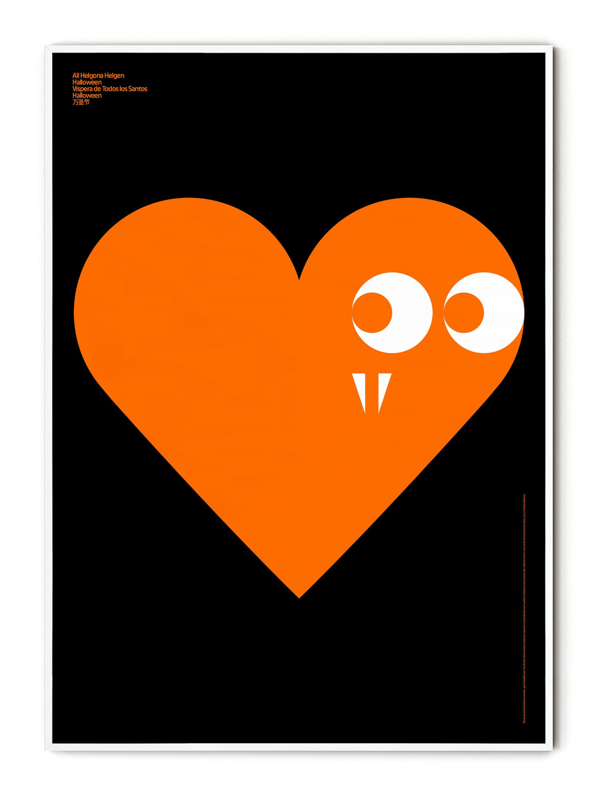 Translated Halloween Poster