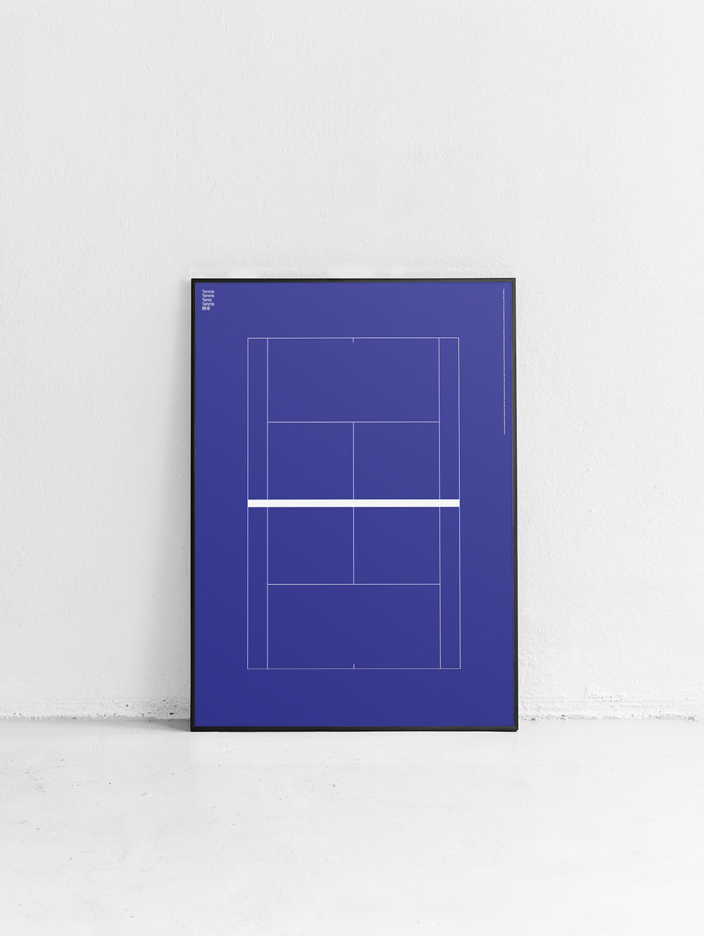 Sport Tennis Court Poster