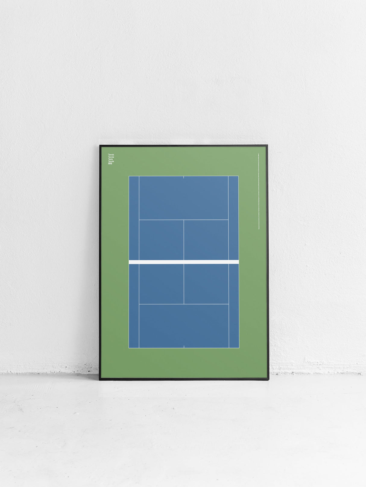 Sport Tennis Court US Open Poster