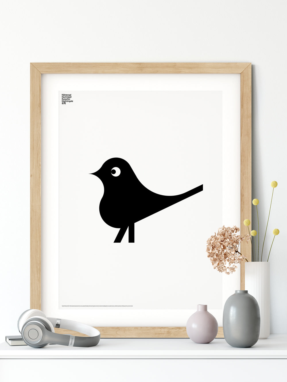 Animal Nightingale Poster