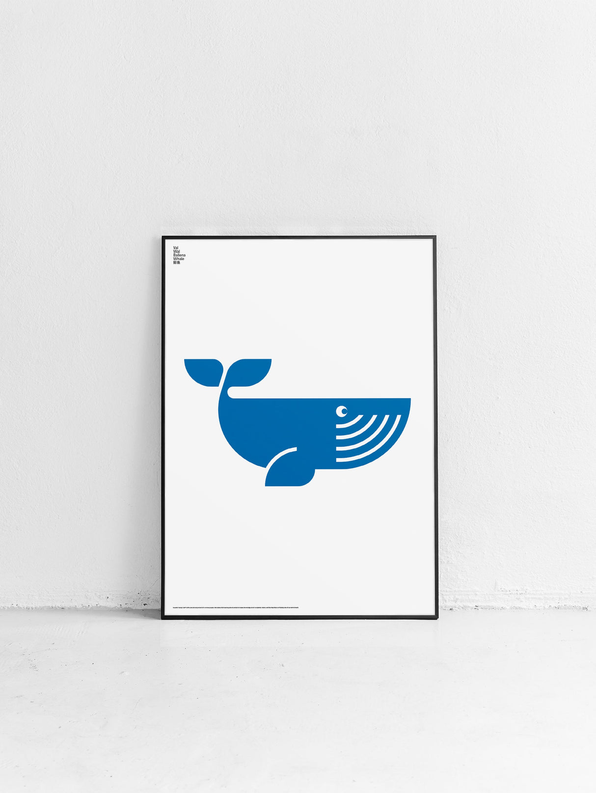 Animal Whale Poster