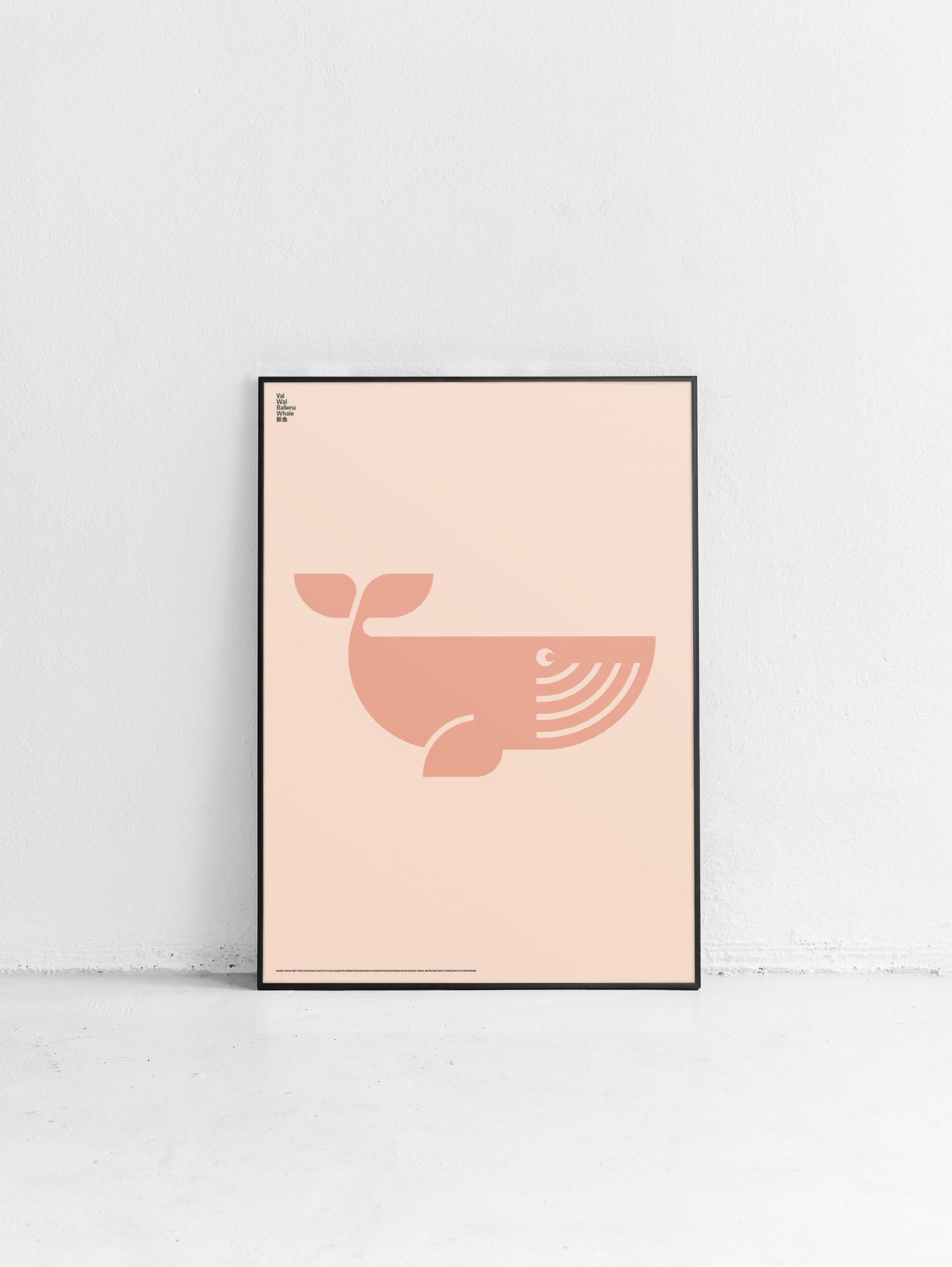 Animal Whale Poster