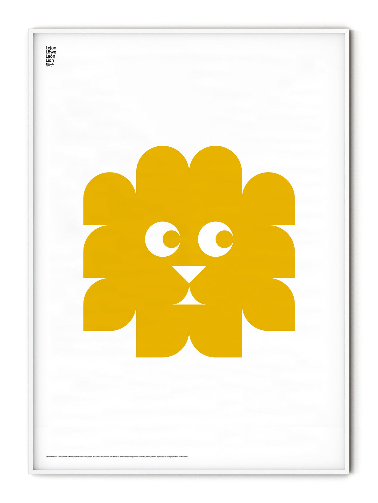 Animal Lion Poster