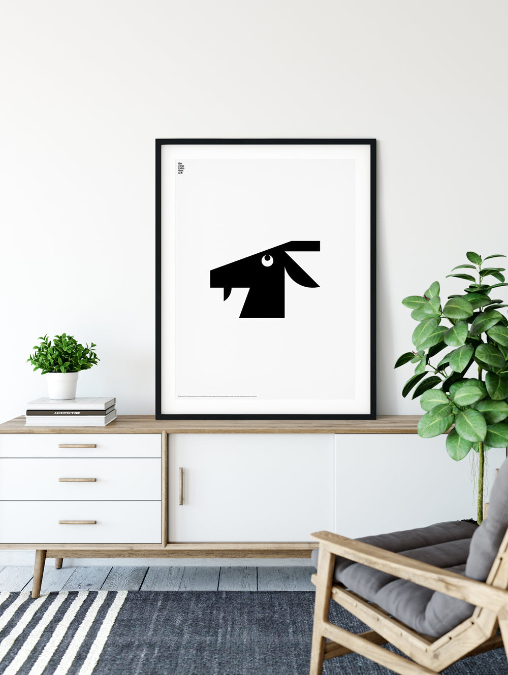 Animal Goat Poster