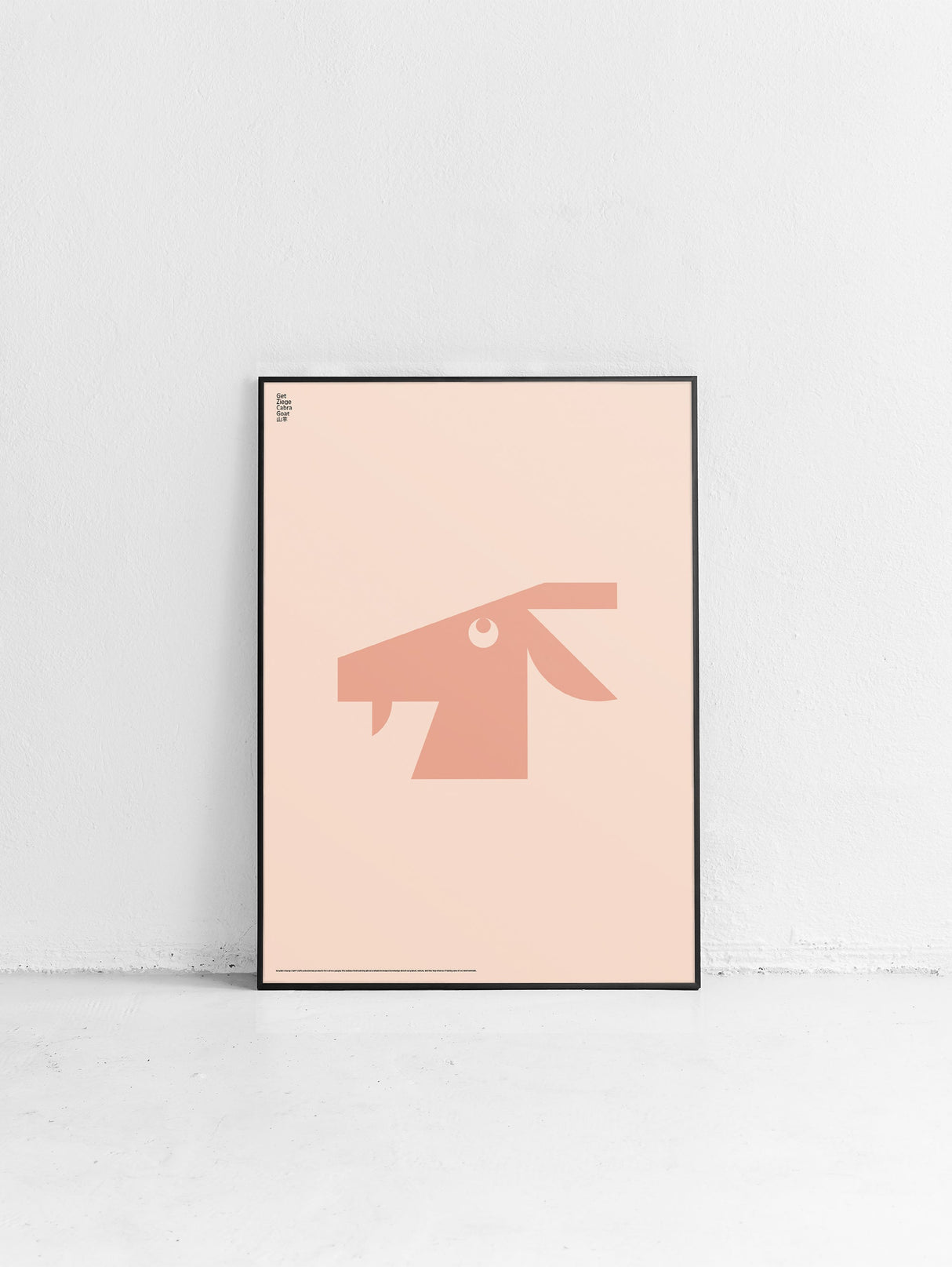 Animal Goat Poster