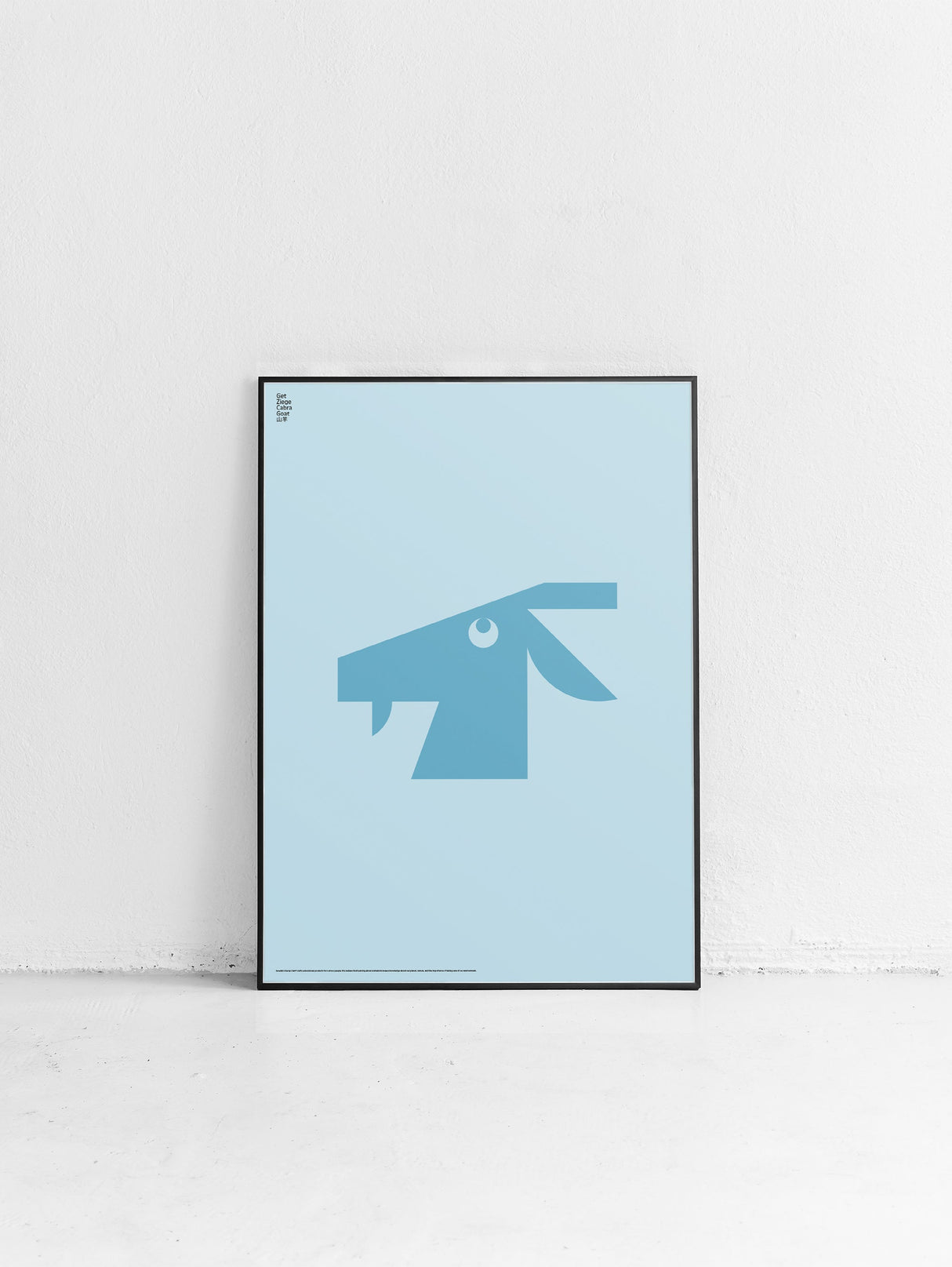 Animal Goat Poster