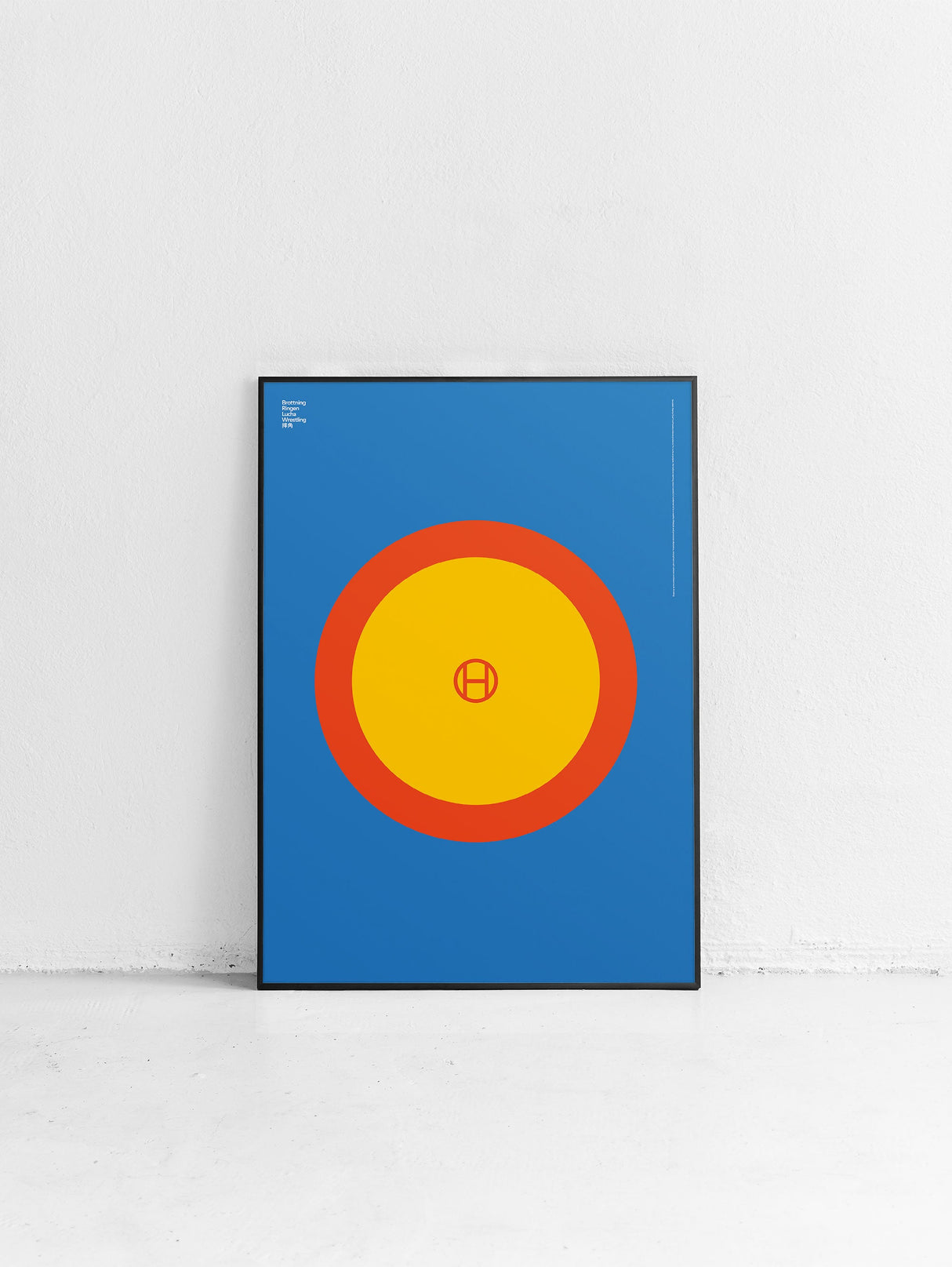 Sport Wrestling Poster