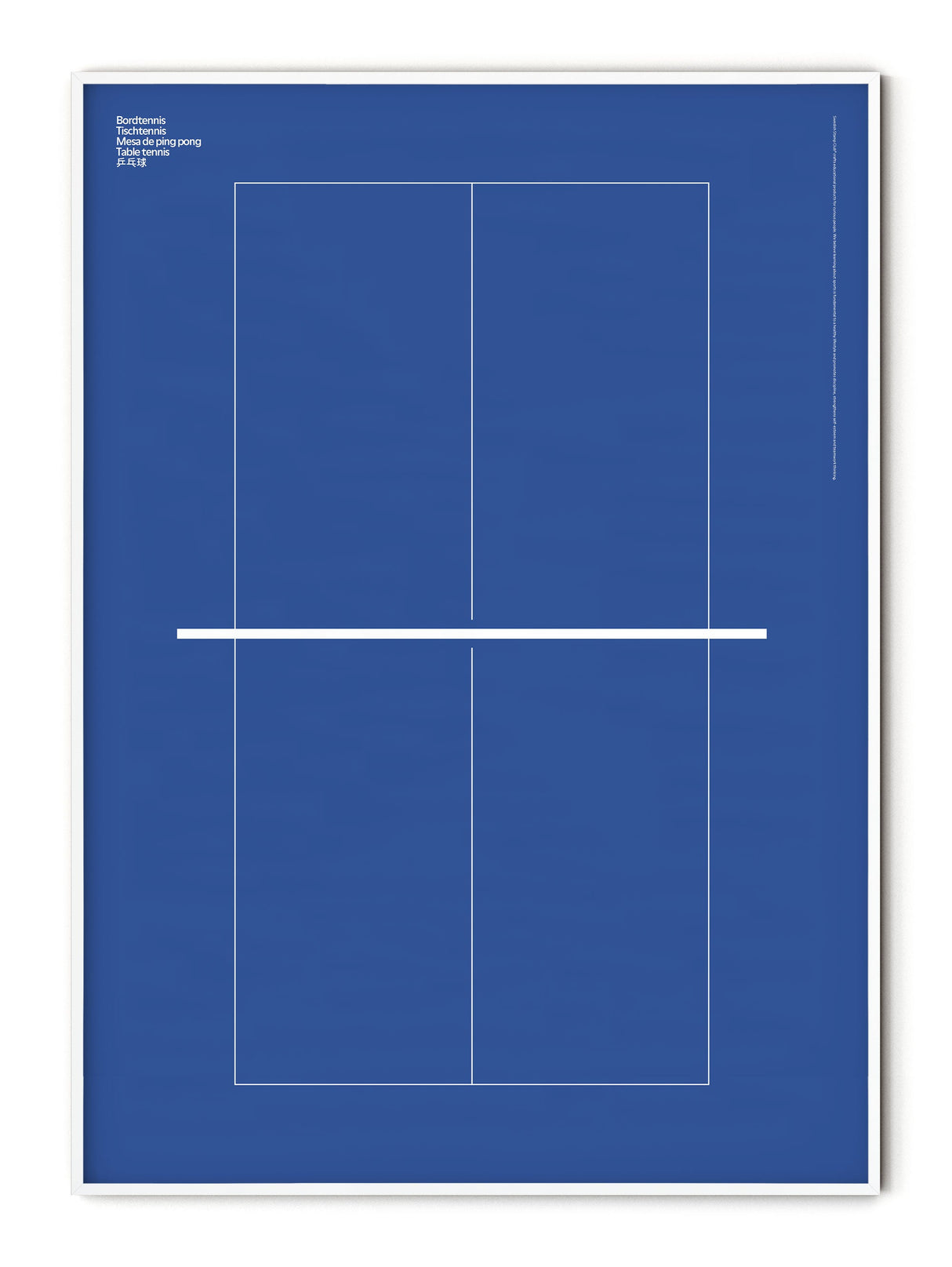 Sport Table Tennis Poster