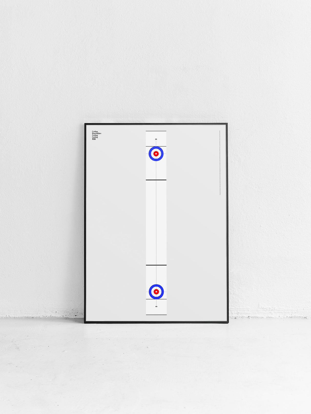 Sport Curling Poster