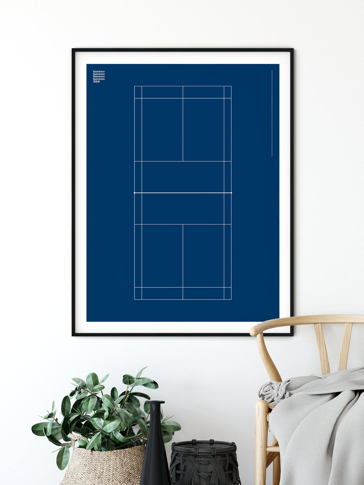 Sport Badminton Poster