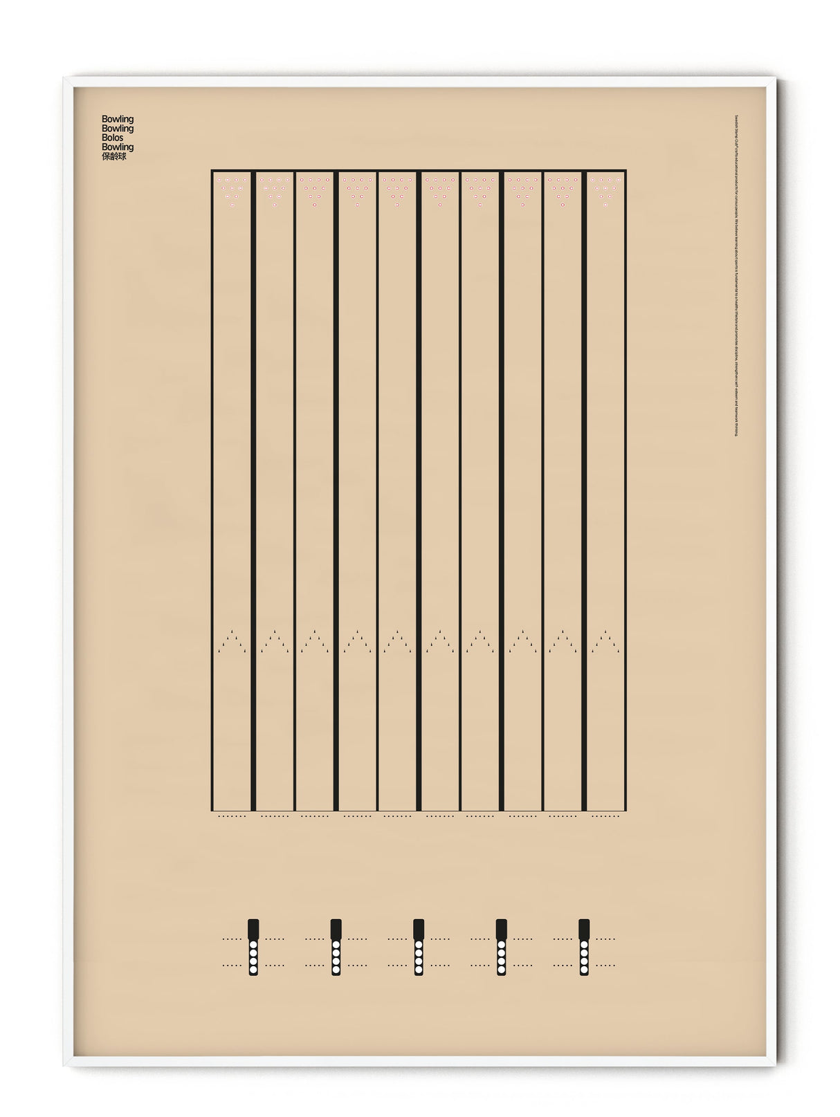 Sport Bowling Poster