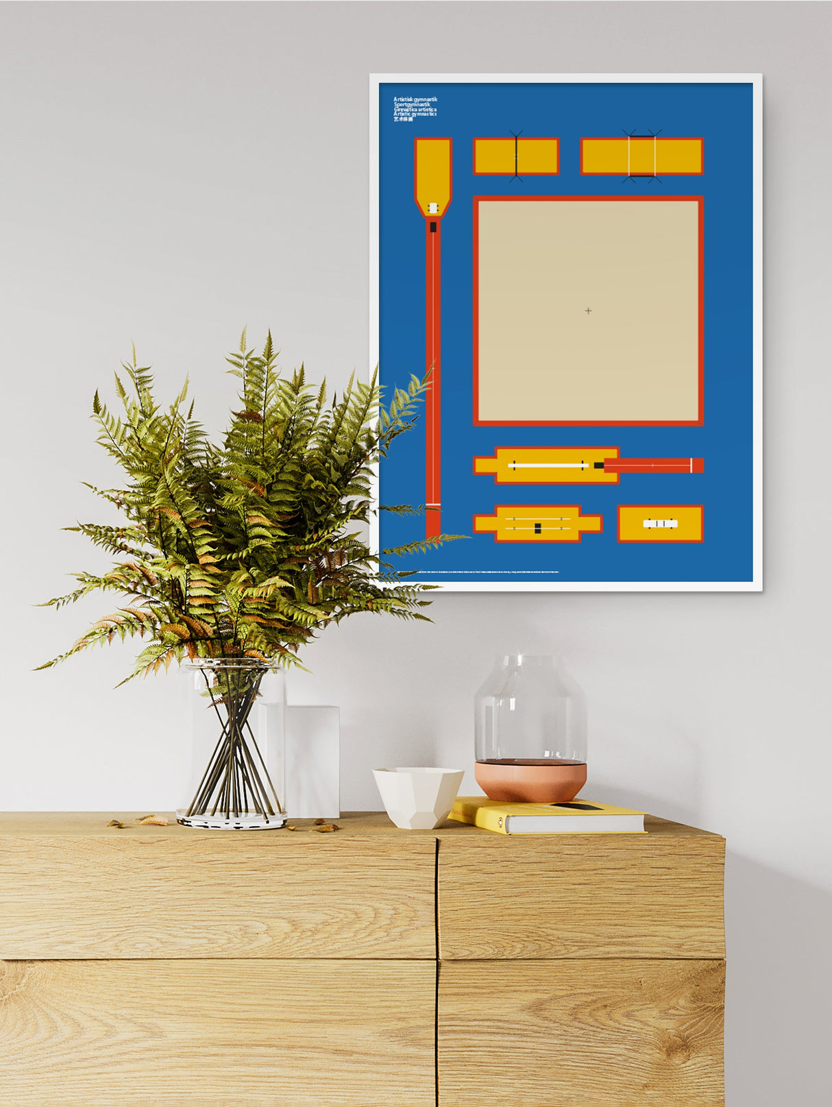 Sport Artistic Gymnastics Poster