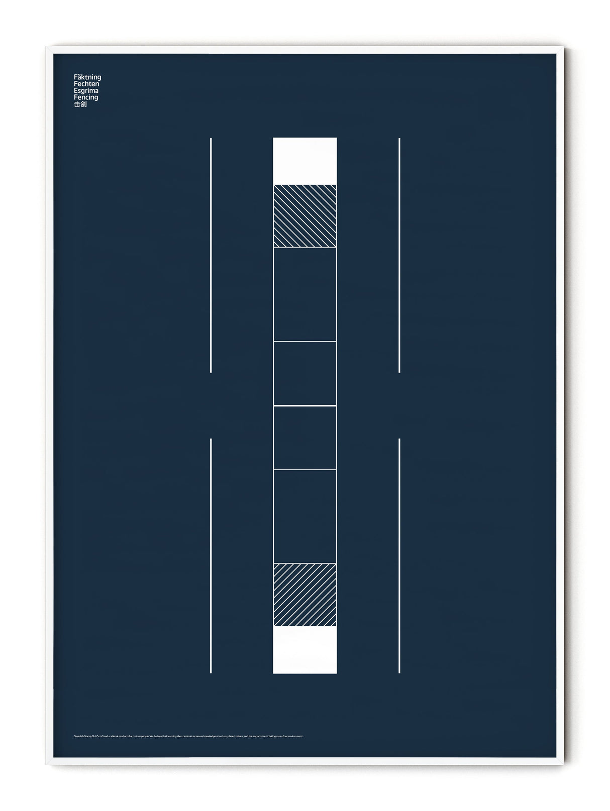 Sport Fencing Poster