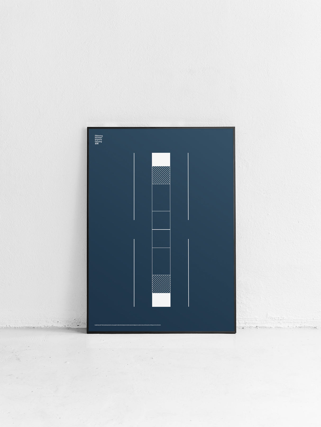 Sport Fencing Poster