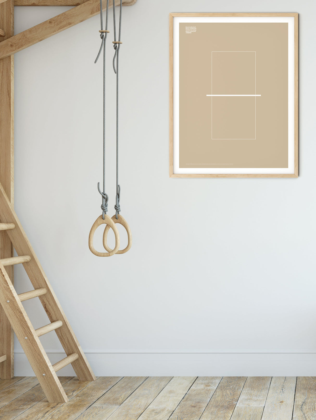 Sport Beach Volleyball Poster