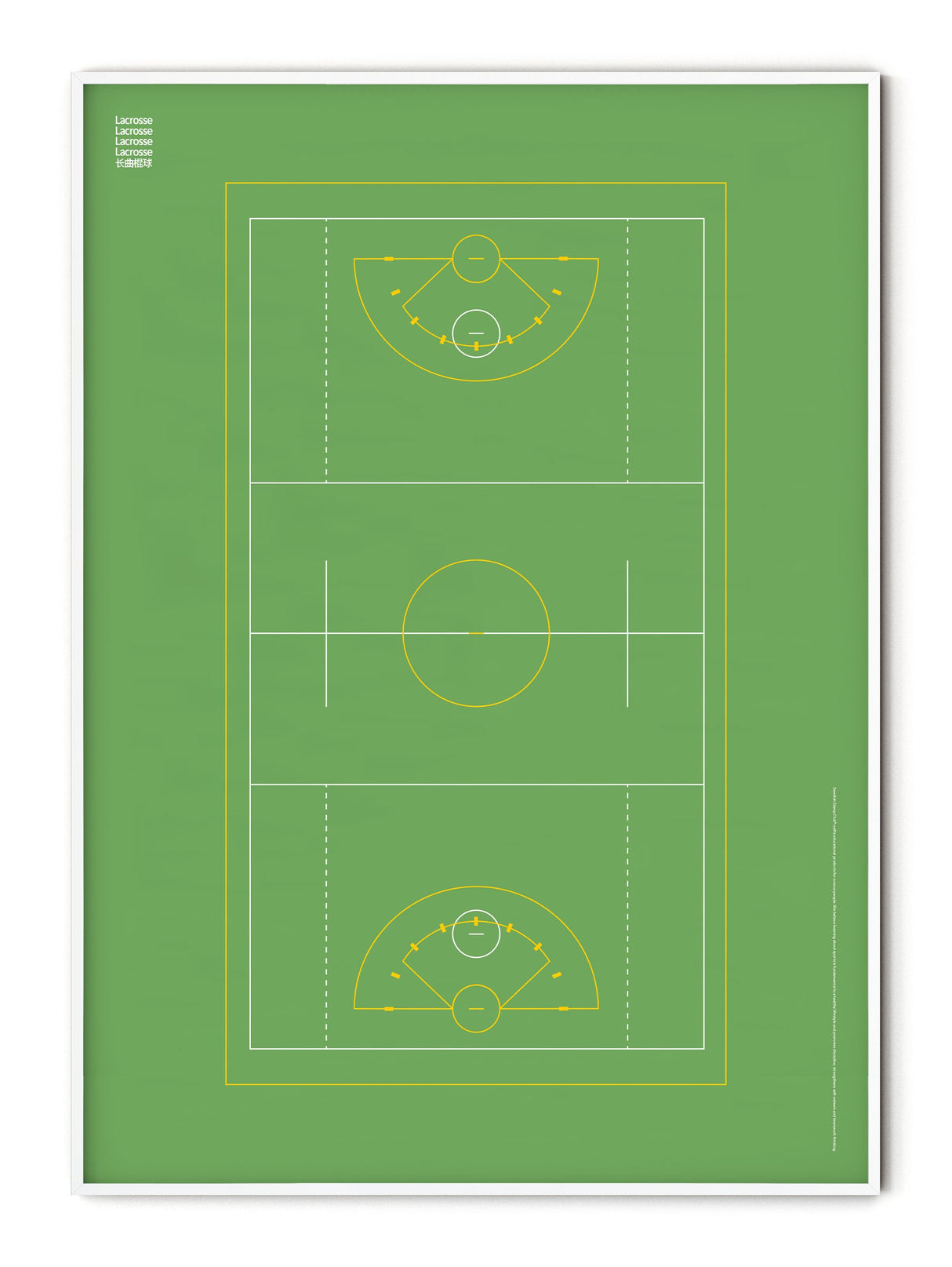 Sport Lacrosse Poster