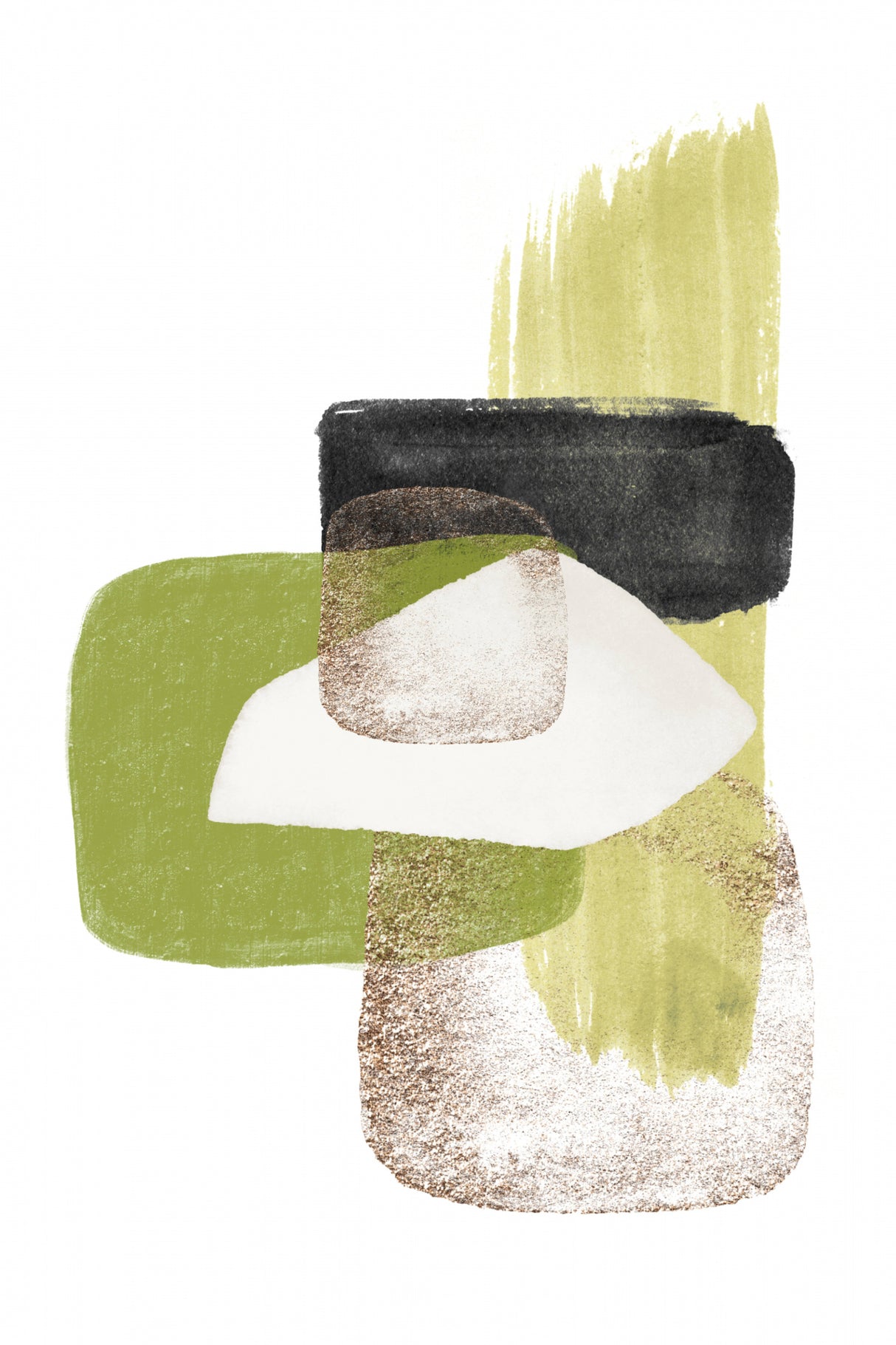 Green Dream-1 Poster och Canvastavla