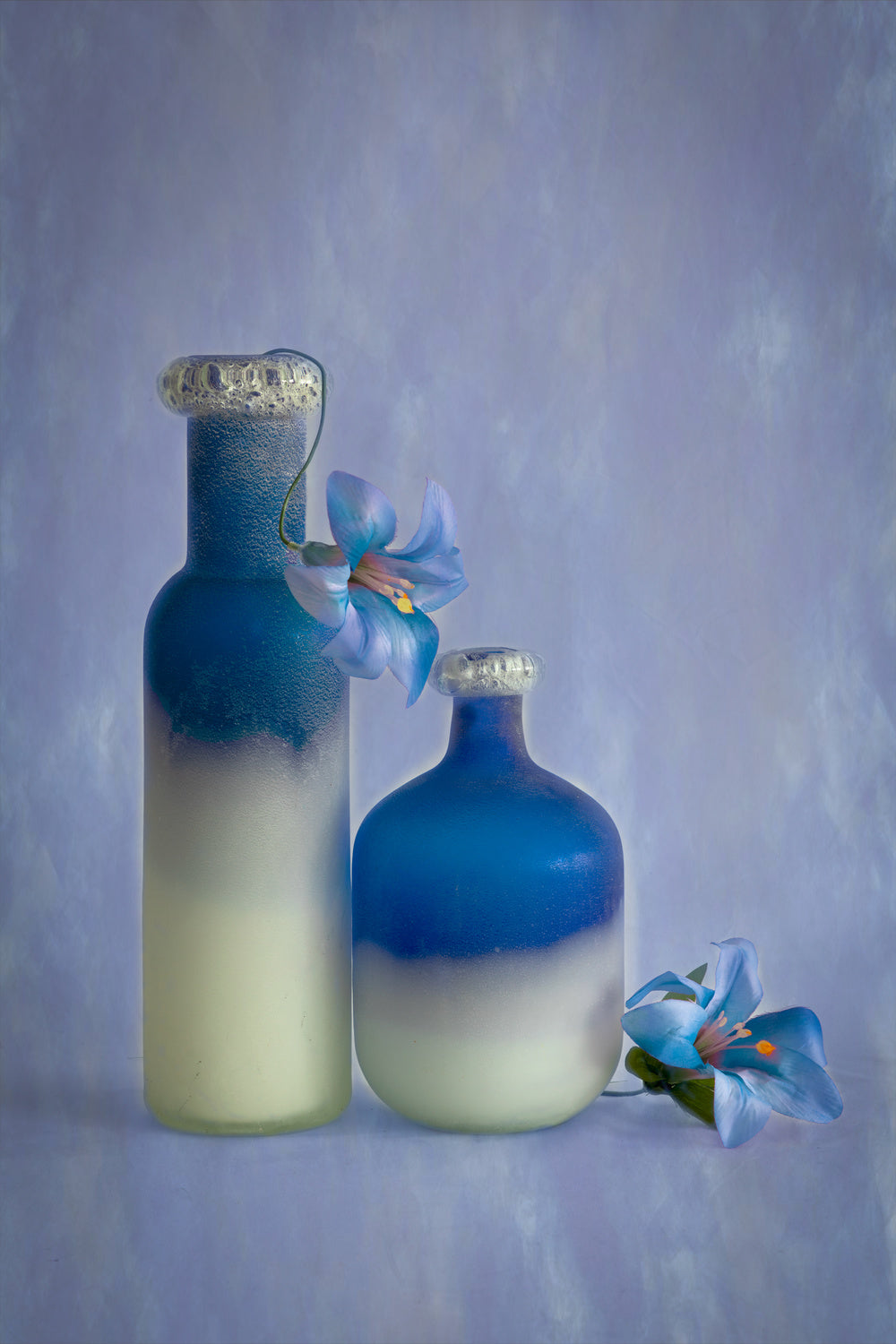 Blue mood Poster och Canvastavla