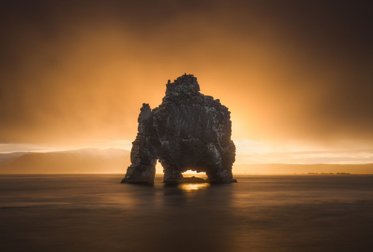 Sunrise in Iceland Poster och Canvastavla