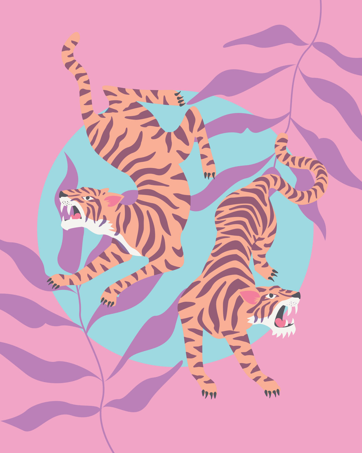 Tigers Poster och Canvastavla