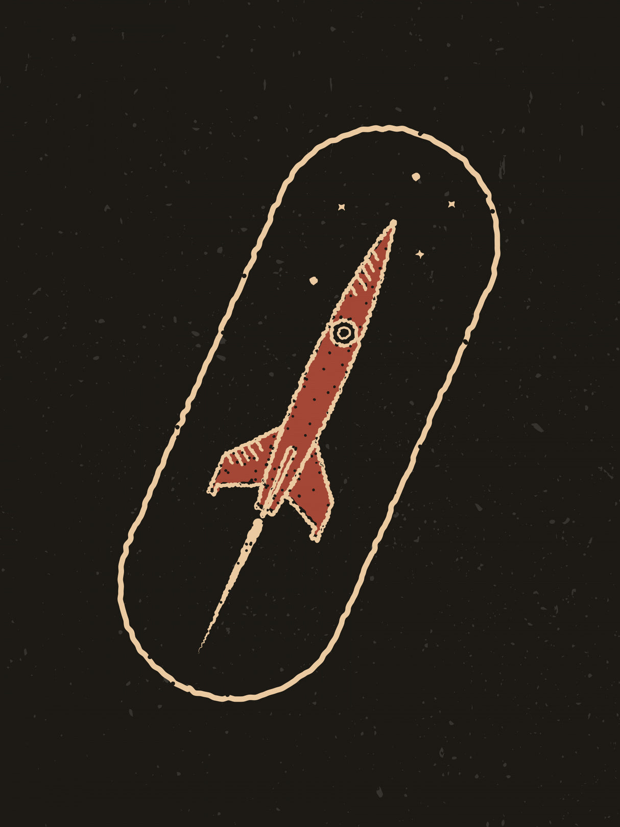 Red Rocket Poster och Canvastavla
