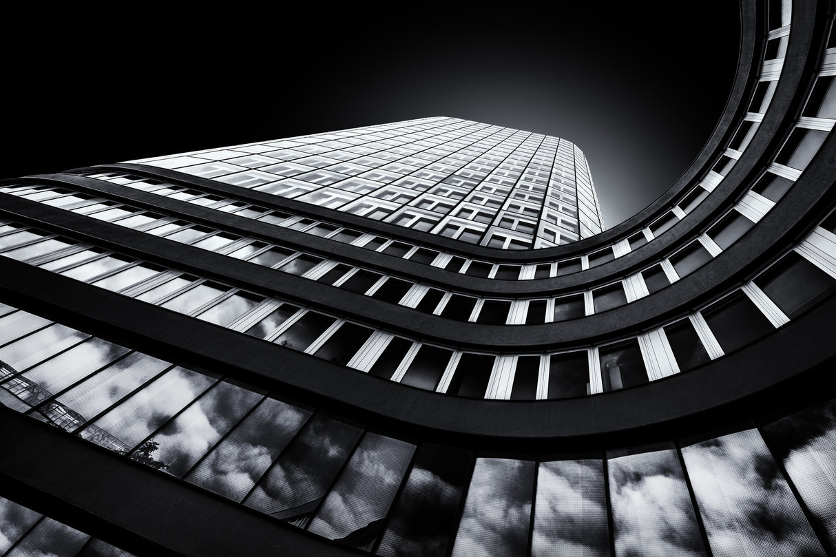 curved architecture Poster och Canvastavla