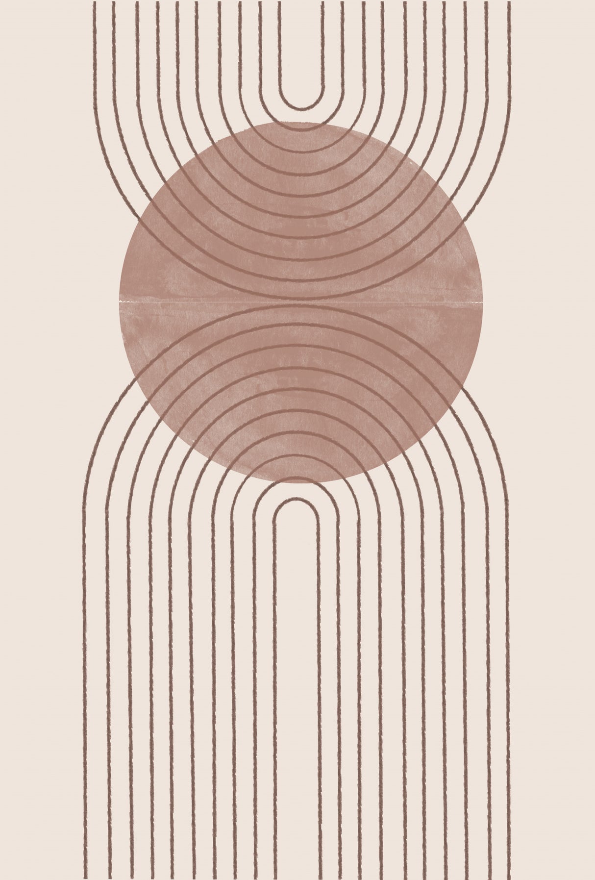 Arch Composition No5. Poster och Canvastavla