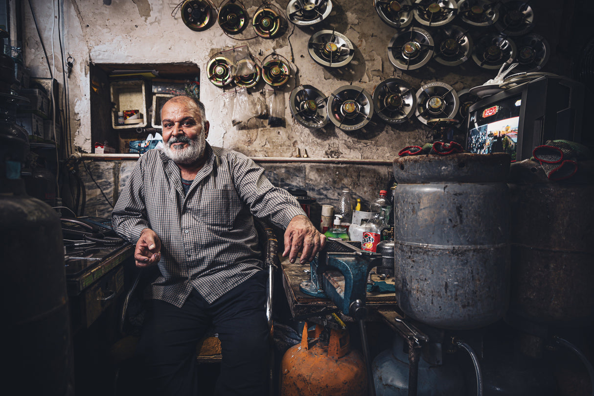 The mechanical of Teheran Poster och Canvastavla
