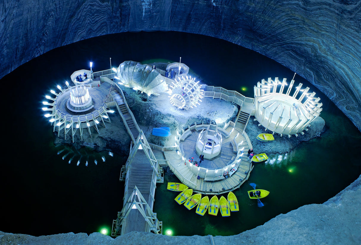 Salina Turda Poster och Canvastavla