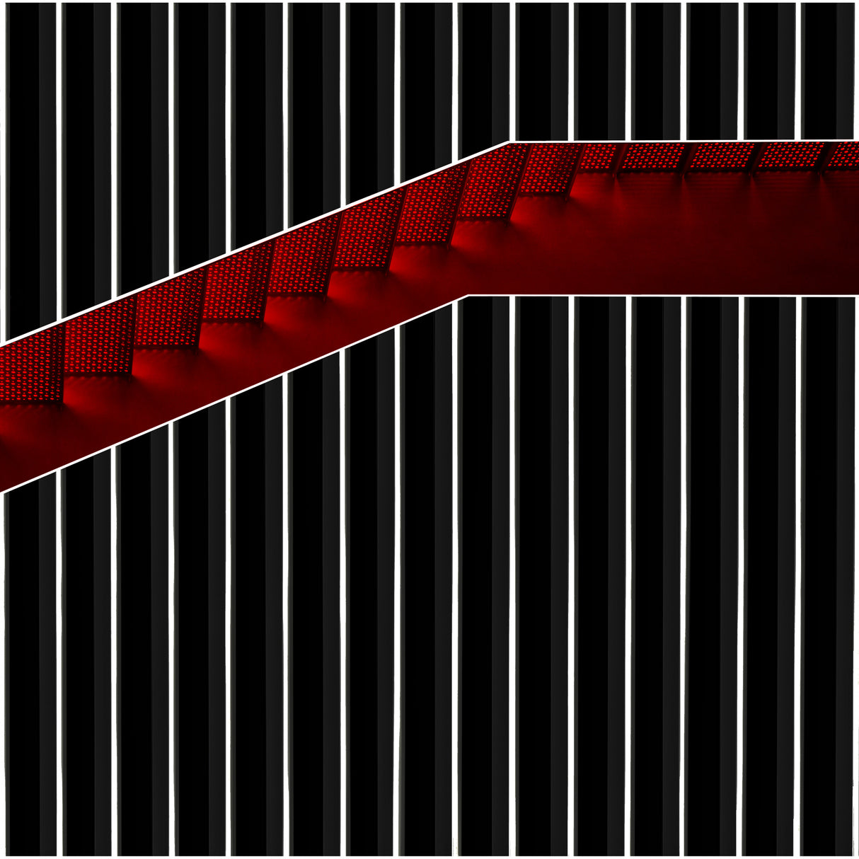 Staircase in gift box Poster och Canvastavla